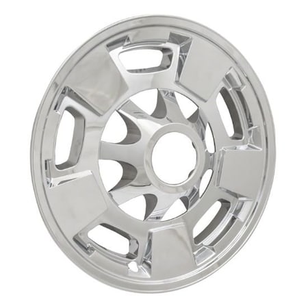 Coast2Coast 17", 5 Spoke, Chrome Plated, Plastic, Set Of 4, Not Compatible With Steel Wheels IWCIMP411X